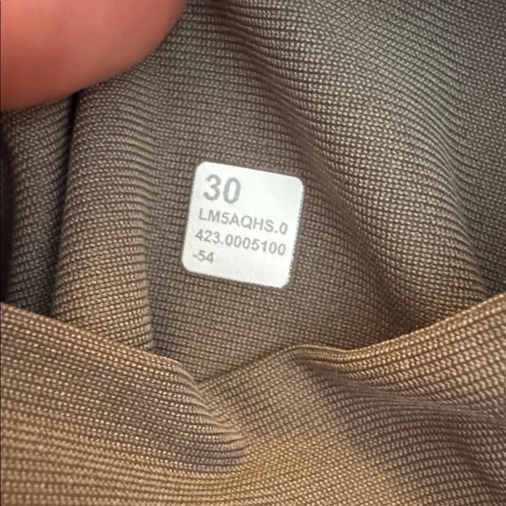 Lululemon ABC classic-fit 5 pocket pant men’s 32L size 30 warpstreme olive green - Picture 5 of 5